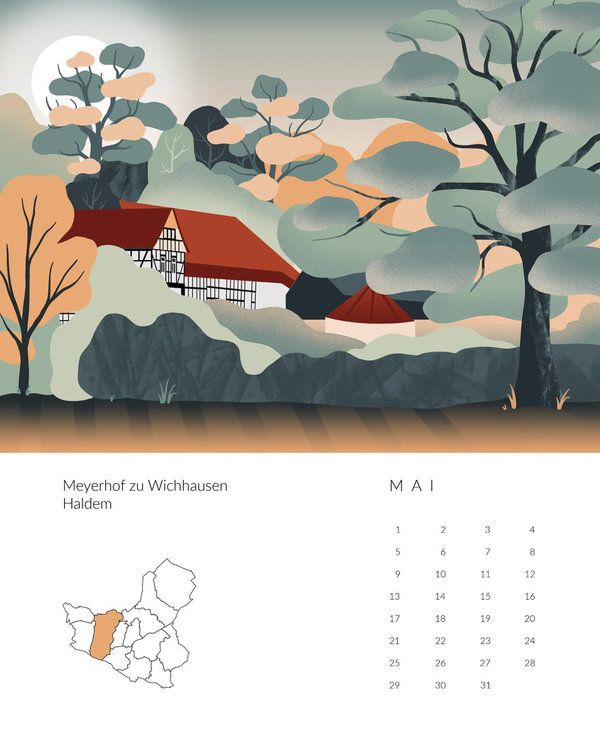 Stemwede in Farbe - Fotokalender